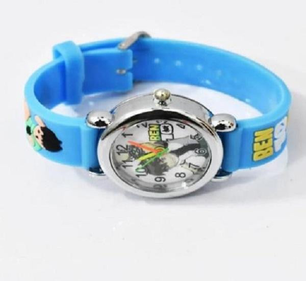 Kids Analogue watch Blue , Green, Pink, Purple Rubber Band